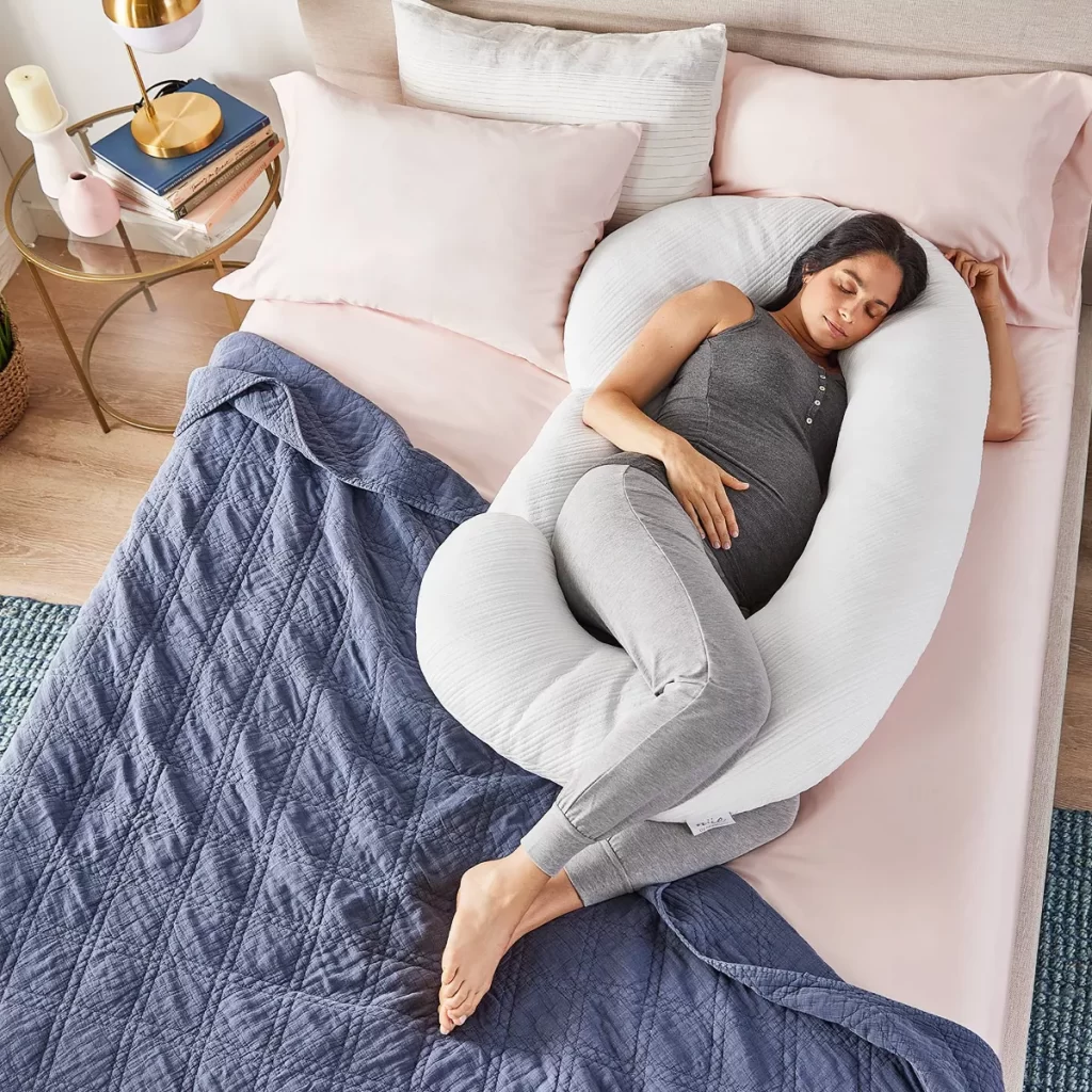 How to use a C-shaped Pregnancy Pillow?
